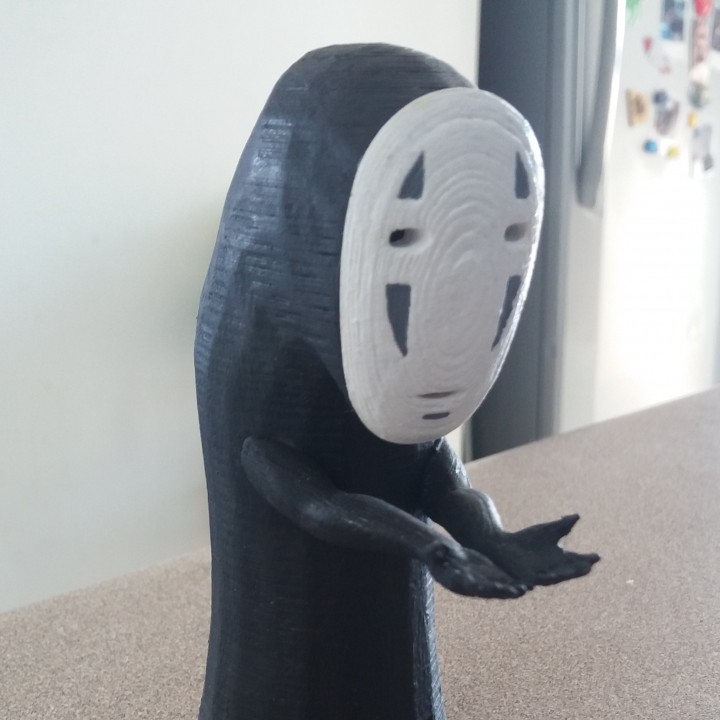 shihiro rostro ventilador Arte ghibli 3D print model - Mito3D