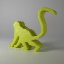 singe jouets Jeux animaux 3d print model - Mito3D