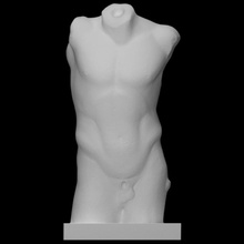 torso atleta 'Westmacott efebo' genere scansione uomo efebo Wesmacott 3d print model - Mito3D