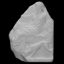 adak Rahatlama Artemis taramak tanrıça Yunan mitoloji efsane 3d print model - Mito3D