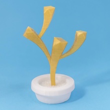Außerirdischer Garten Pflanze 2 Dekoration Topf Skulptur Vase abstrakt saftig Schmucksachen 3d print model - Mito3D