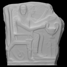 relief heroes worshippers scan hero laconian 3d print model - Mito3D