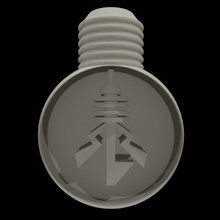 print bulb open & garden 3d print model - Mito3D
