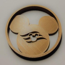 Disney Kreuzfahrt mickey Ornament Garten Weihnachten Mickey Maus Extender 3d print model - Mito3D