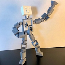 laboratório robô brinquedos jogos 3d print model - Mito3D