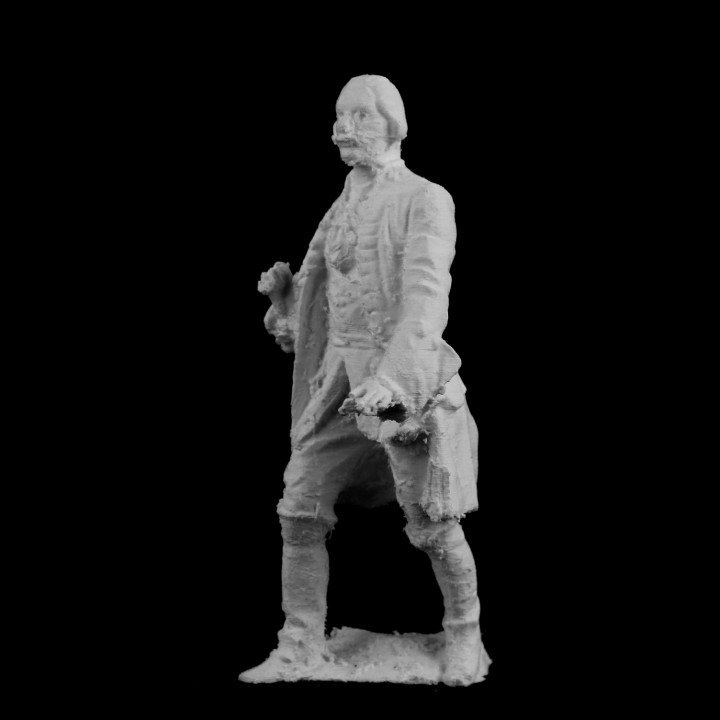 abraham davel lausanne switzerland scan 3D print model - Mito3D