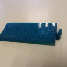 Batterie Startseite Mantel Fernseher Fernbedienung Regler schonen Teile Zapfhahn Steuerung Mando Tapa Pilas 3d print model - Mito3D