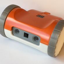 zerobot pro framboise fpv robot gadgets électronique voiture caméra LED moteur roues drone roue batterie Wifi pi robotique fusion360 fusion 360 3d print model - Mito3D