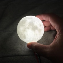 lua luminária jardim meshmixer banítecada 3d print model - Mito3D