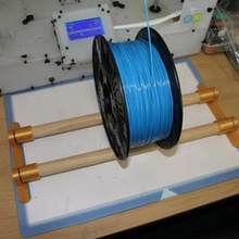 universal carrete soporte construir 3d impresora portacarretes universalspool hoja bigscool pozo 3d print model - Mito3D