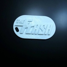 flash keychain fashion & accessories logo series tv 3d print model - Mito3D