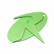 robin keychain fashion & accessories batman logo 3d print model - Mito3D