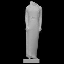 statue ornithe scan female geneleosgroup 3d print model - Mito3D