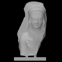 figurativo alivio llamado columna caelata 1 escanear eje 3d print model - Mito3D