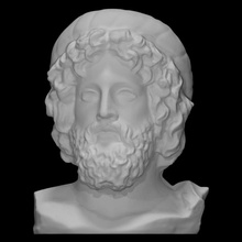 asclépios analyse Dieu grec héros mythologie médicament mythe 3d print model - Mito3D