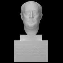 franklin d roosevelt scan head portrait usa president roosevelt