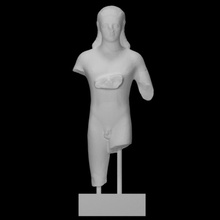 statue offres porteur analyse homme Masculin nu jeunesse offre 3d print model - Mito3D