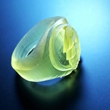destello anillo joyería 3d print model - Mito3D
