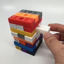 imakr jenga bloc d'étalonnage jouets jeux l'étalonnage 3d print model - Mito3D