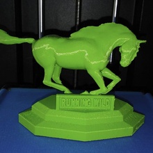 corrida selvagem brinquedos jogos myminifactory impressao 3D cavalos markfluharty 3d print model - Mito3D
