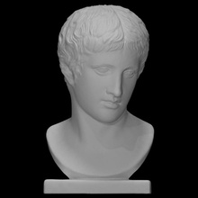 head victor's statue type dresden boy scan man portrait male athlete victor 3d print model - Mito3D