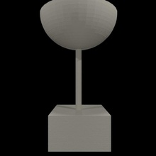 trophy & garden 3d print model - Mito3D