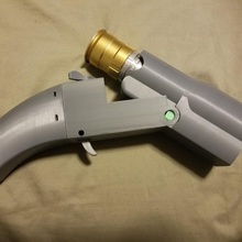 airsoft 40 mm lanceur sports Extérieur pistolet pirate cosplay grenade 3d print model - Mito3D