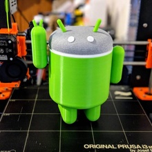 Android corpo Google mini gadget elettronica GoogleHomemini 3d print model - Mito3D