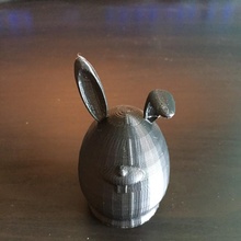 easteregg & garden easter egg bunny 3d print model - Mito3D