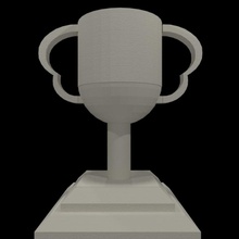 trophy & garden 3d print model - Mito3D