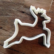 reindeer cookie cutter & garden 3d print model - Mito3D