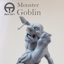 goblin ventilador arte boneca 3d print model - Mito3D