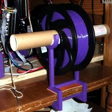 yafsh - filament spool holder build 3d printer spoolholder 3d print model - Mito3D