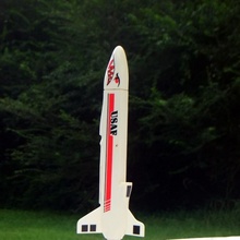 model rocket display bases toys & games stand base 3d print model - Mito3D