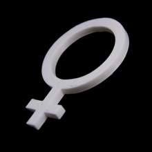 Geschlecht Symbol weiblich Ventilator Kunst Venus 3d print model - Mito3D
