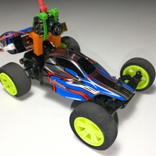 velocis fpv kamera Kulp destek rc arabalar araba mikro binmek yarışçı yarış aio kam arabası 3d print model - Mito3D