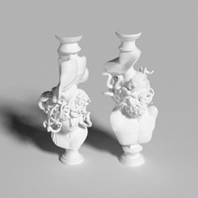 pseudoclassiques étrange esthétique ordre parallèle sculpture scantheworld image cariatide 3d print model - Mito3D