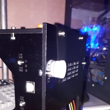 qiilu láser grabador botón repuesto partes 3d print model - Mito3D