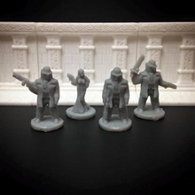 sci noir femme fatürü 18 mm ölçek masaüstü fantezi heykelcik oyun model rpg strateji savaş oyunları minyatür bilimkurgu masa yolcusu oyunu Bilim kurgu multiverse 3d print model - Mito3D