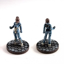 alexandra pryce 28mm miniature tabletop fantasy figure future game gaming rpg science space scifi fiction multiverse 3d print model - Mito3D