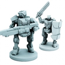 c-series cyclops automated militia 18mm scale tabletop droid fantasy future game gaming miniatures model robot rpg soldier space toy toys war wargames wargaming warhammer miniature drone mecha military scifi boardgames mech boardgame robots wargame bot 3d print model - Mito3D