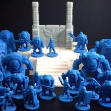 trans universel domination voyageur tactique faction planche Jeux extraterrestre dragon fantaisie Jeu jeu miniatures modèle robot rpg jouet jeux guerre wargaming marteau sorcier miniature scifi société plateau 3d print model - Mito3D