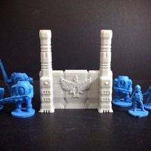 dominion relay pylon tabletop fantasy game gaming miniatures model rpg terrain toy wargames wargaming miniature scifi boardgames wayfarer boardgame wargame science fiction tactics 3d print model - Mito3D
