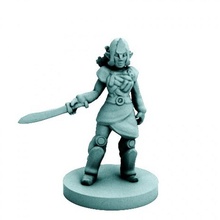 claro puntero 18 mm escala mesa duende fantasía figurilla juego azar miniaturas modelo rpg estrategia juguete juegos guerra guerrero miniatura caminante bolsillo elfos guardabosque 3d print model - Mito3D