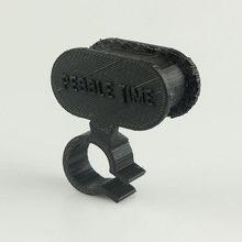 pebble time watch bike mount sports & outdoor cycling competition-pebble-time pebbletime 3d print model - Mito3D