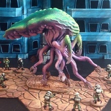 branar lasher 15mm scale tabletop alien fantasy game gaming horror miniatures monster rpg wargames wargaming miniature scifi cosmic boardgames wayfarer boardgame wargame aliens science fiction tactics 3d print model - Mito3D