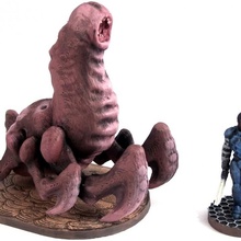 cave worm 28mm miniature tabletop alien animal creature fantasy game gaming horror monster rpg scifi ill games multiverse 3d print model - Mito3D