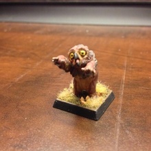 baby owlbear tabletop dragons dungeons fantasy game gaming monster rpg miniature 28mm encounter dnd 3d print model - Mito3D