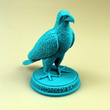filipinas mono comer águila juegos juguetes eagle hermosas criaturas 3d print model - Mito3D