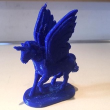 pegacorno giocattoli Giochi fantasia figura figurina miniature modello giocattolo unicorno cavallo miniatura pegasus cavalli mitologia 3d print model - Mito3D